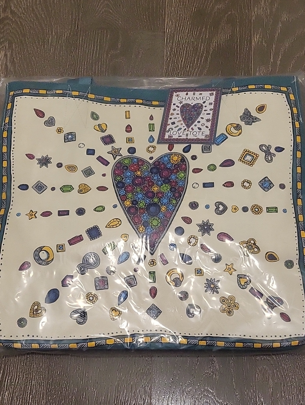 Brighton Charmed Love Tote Bag New With Tags NWT - Picture 15 of 16